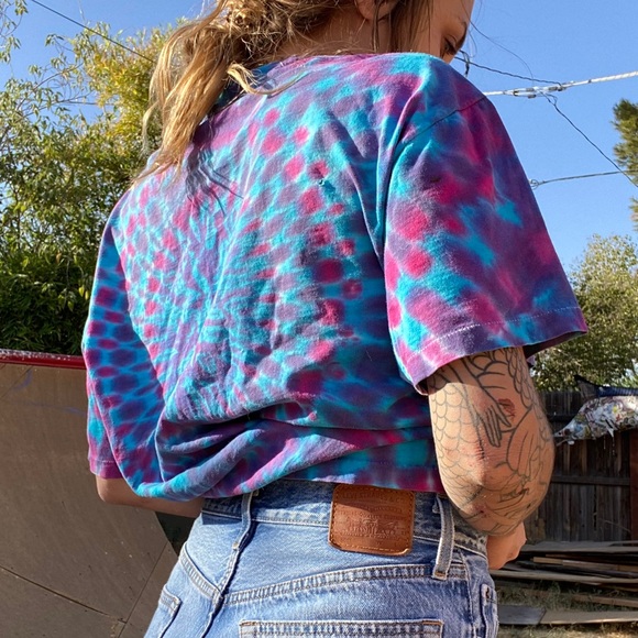 Vintage oversized tie die t-shirt - Picture 3 of 4